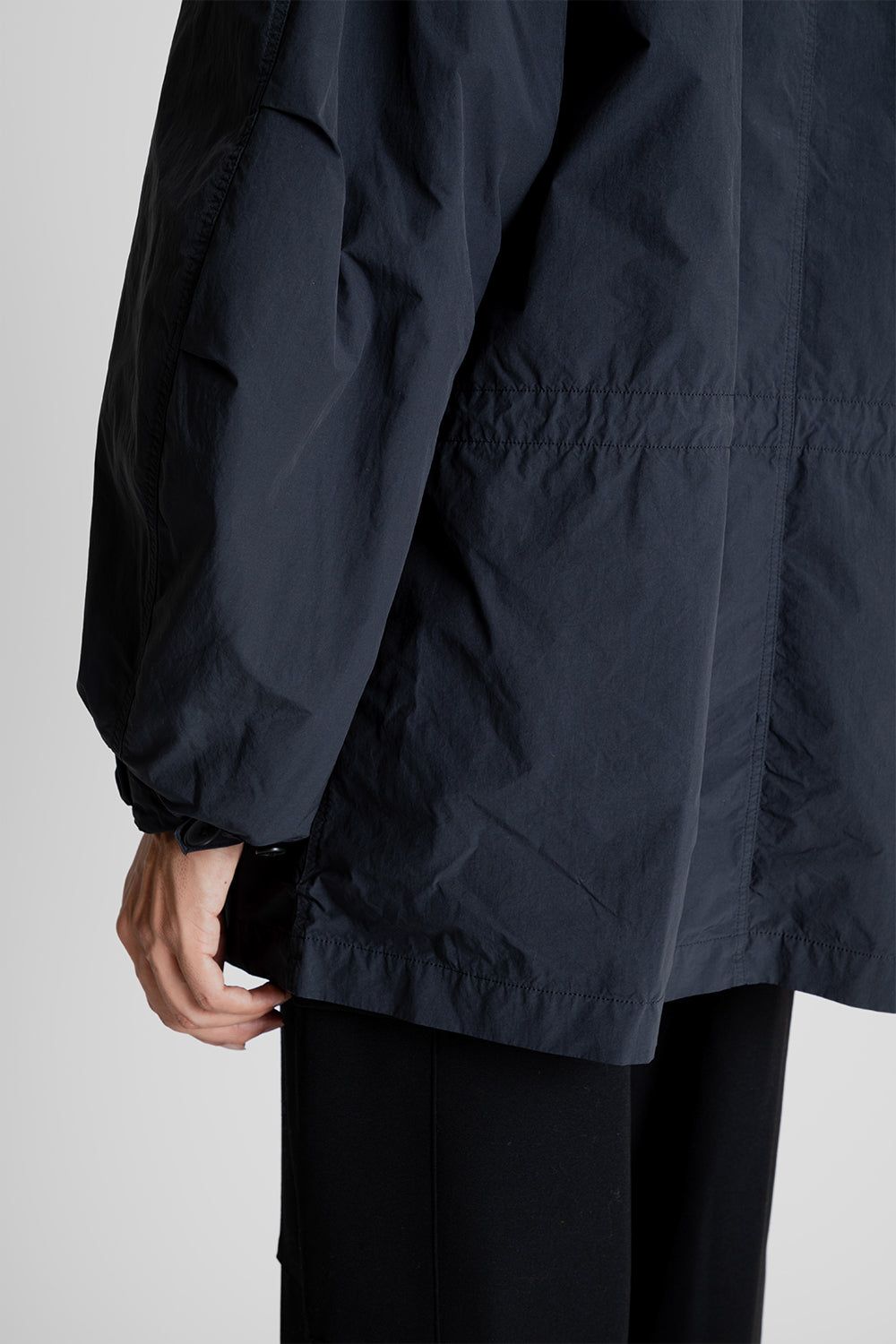 Air Weather Short Mods Coat - Charcoal Grey