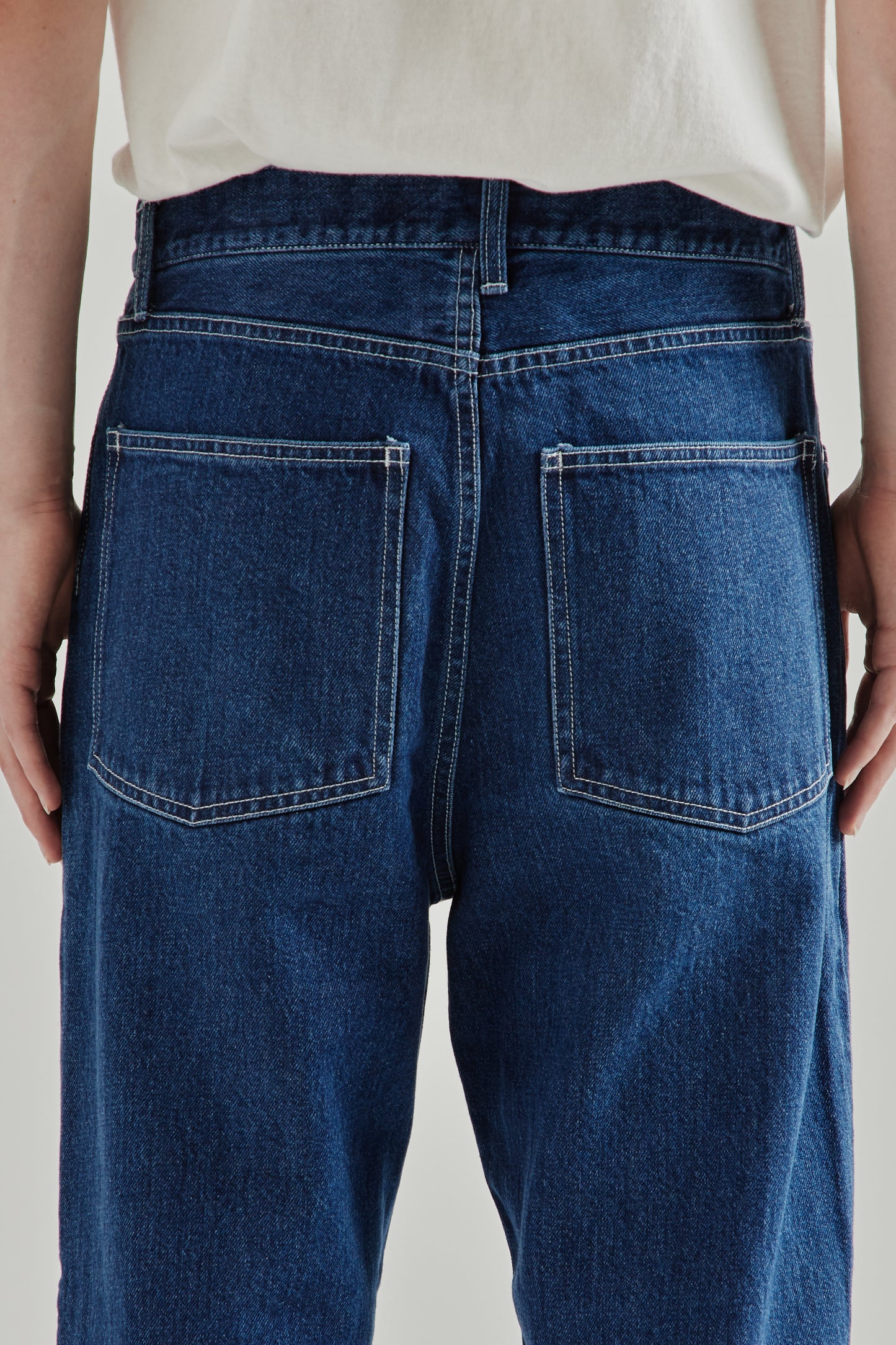 12 Oz Straight Leg 5P Pant - Washed Indigo