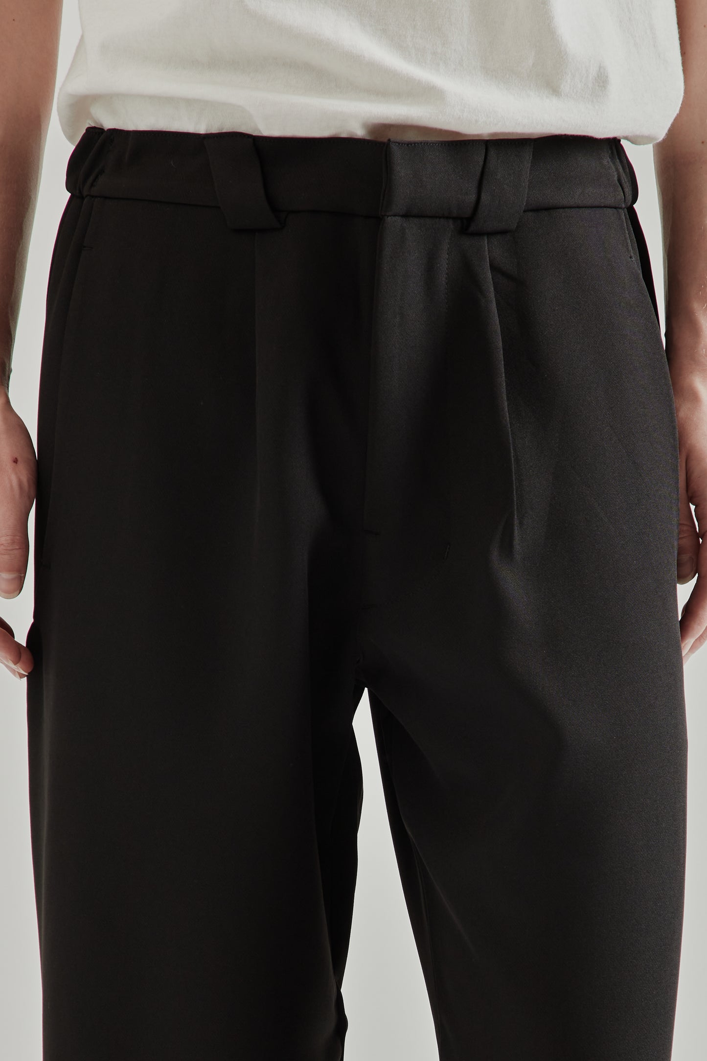Straight Leg Stretch Curve Pant - Black
