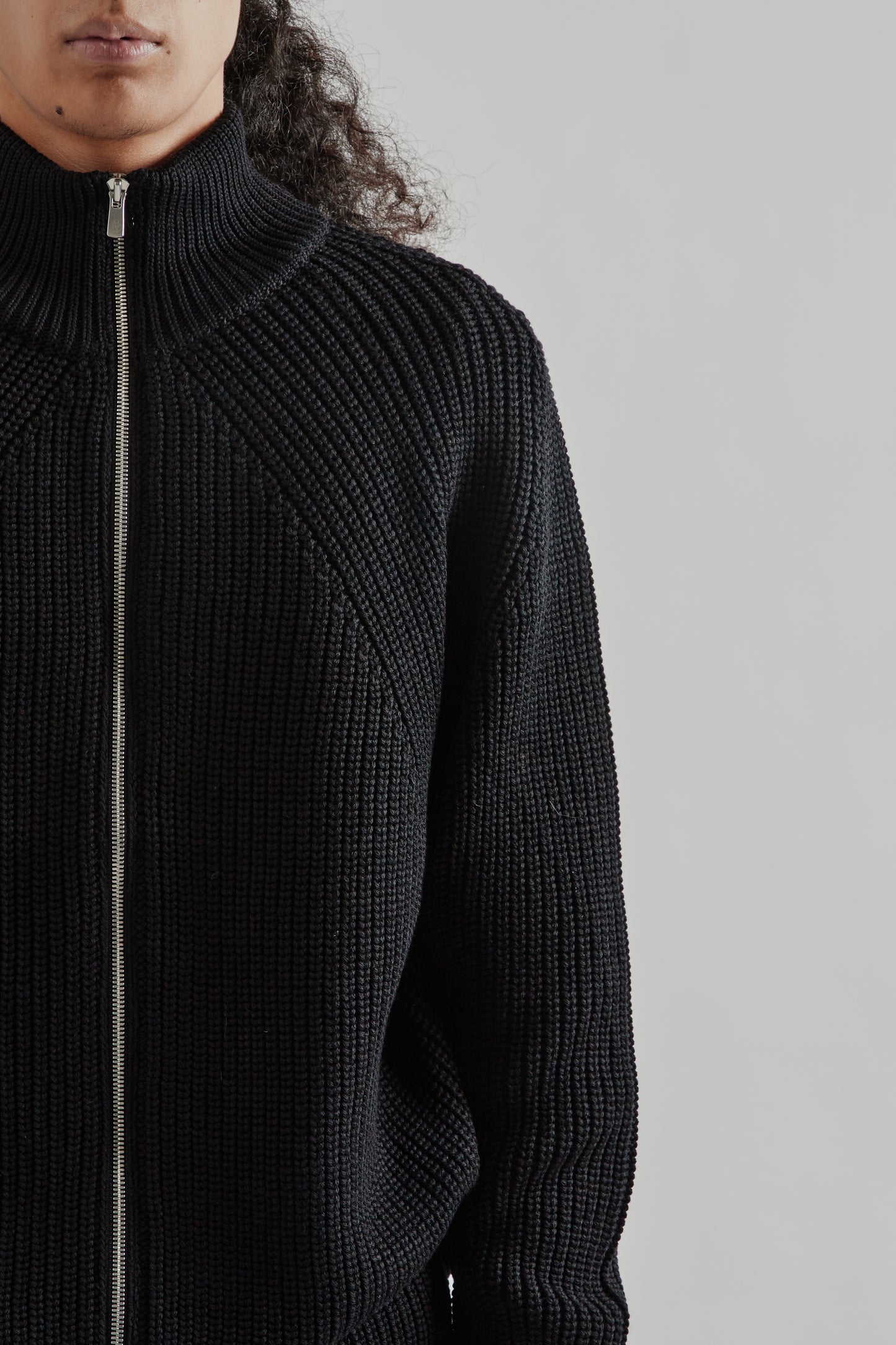 BATONER FW25 Signature Drivers Knit Black13