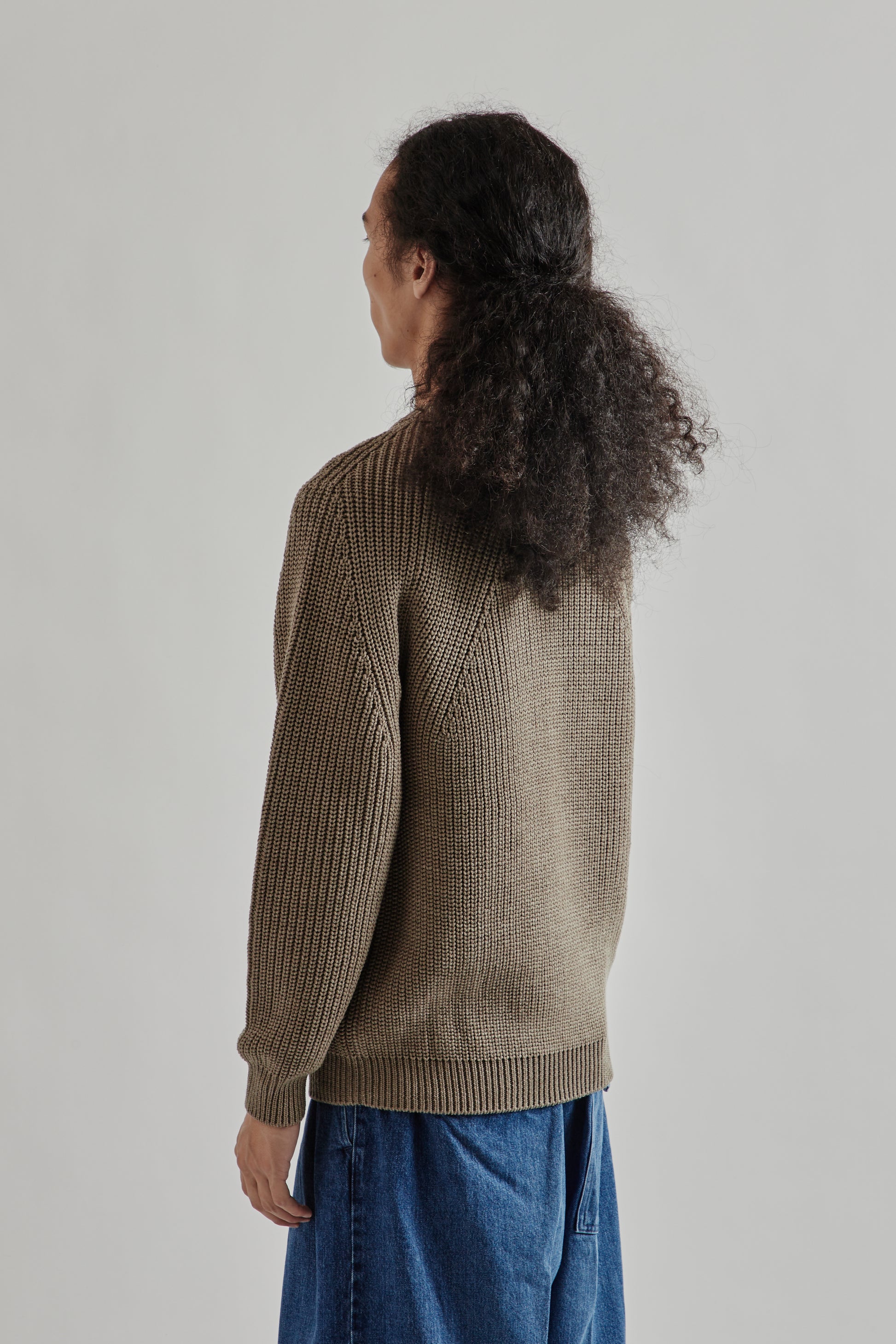Batoner FW25 Signature Crew Neck Merange Brown7