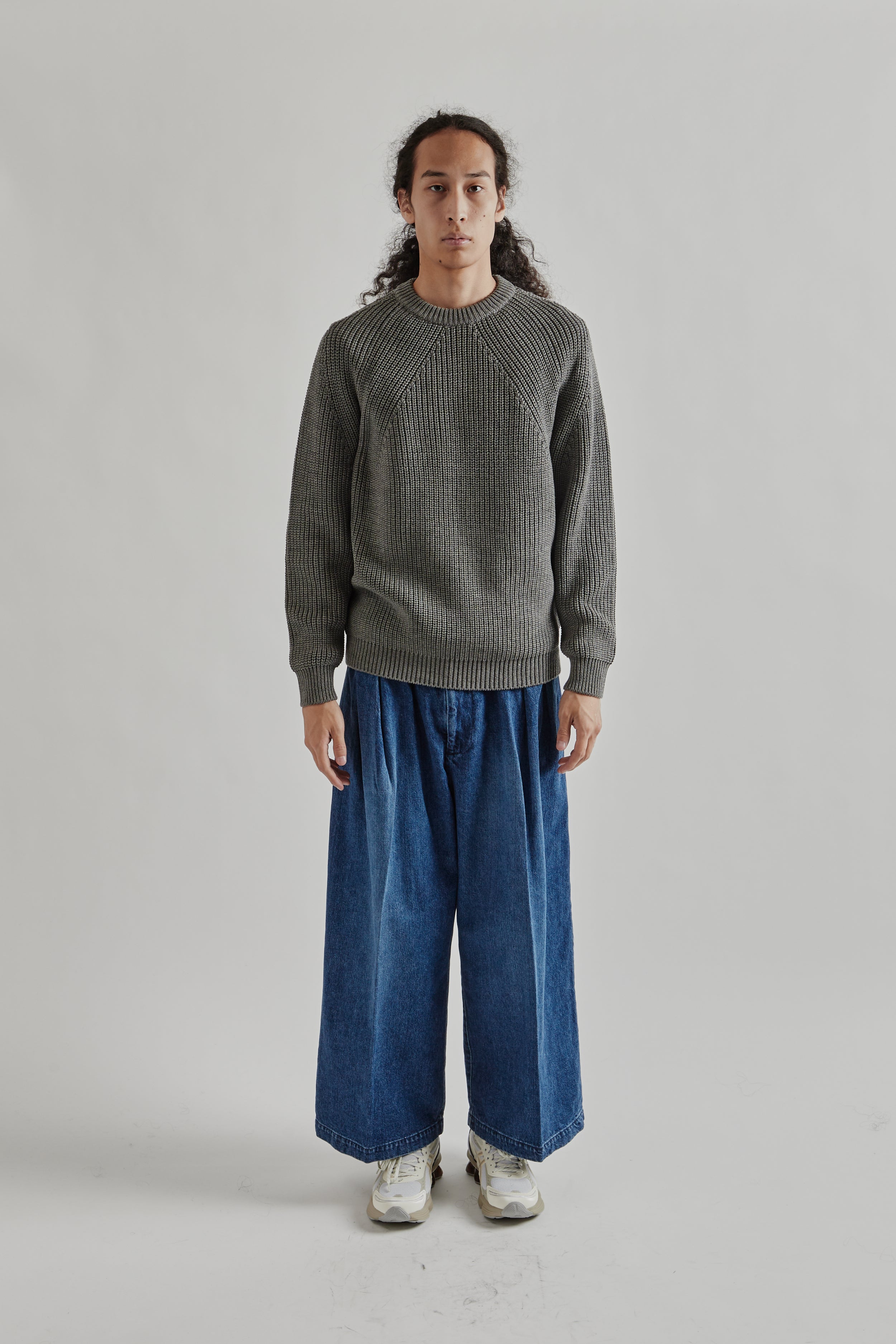 Batoner Signature Crew Neck - Merange Gray | Wallace Mercantile Shop