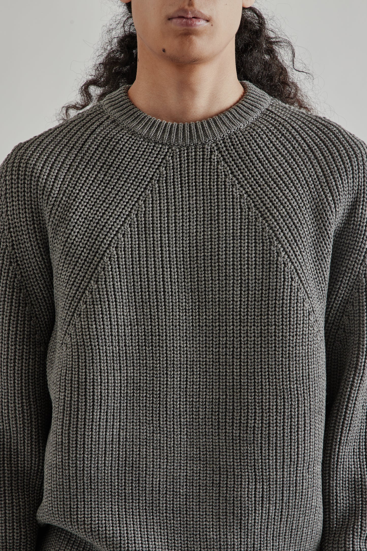 Batoner FW25 Signature Crew Neck Merange grey12