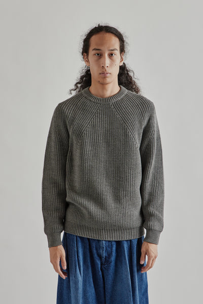 Batoner Signature Crew Neck - Merange Gray | Wallace Mercantile Shop