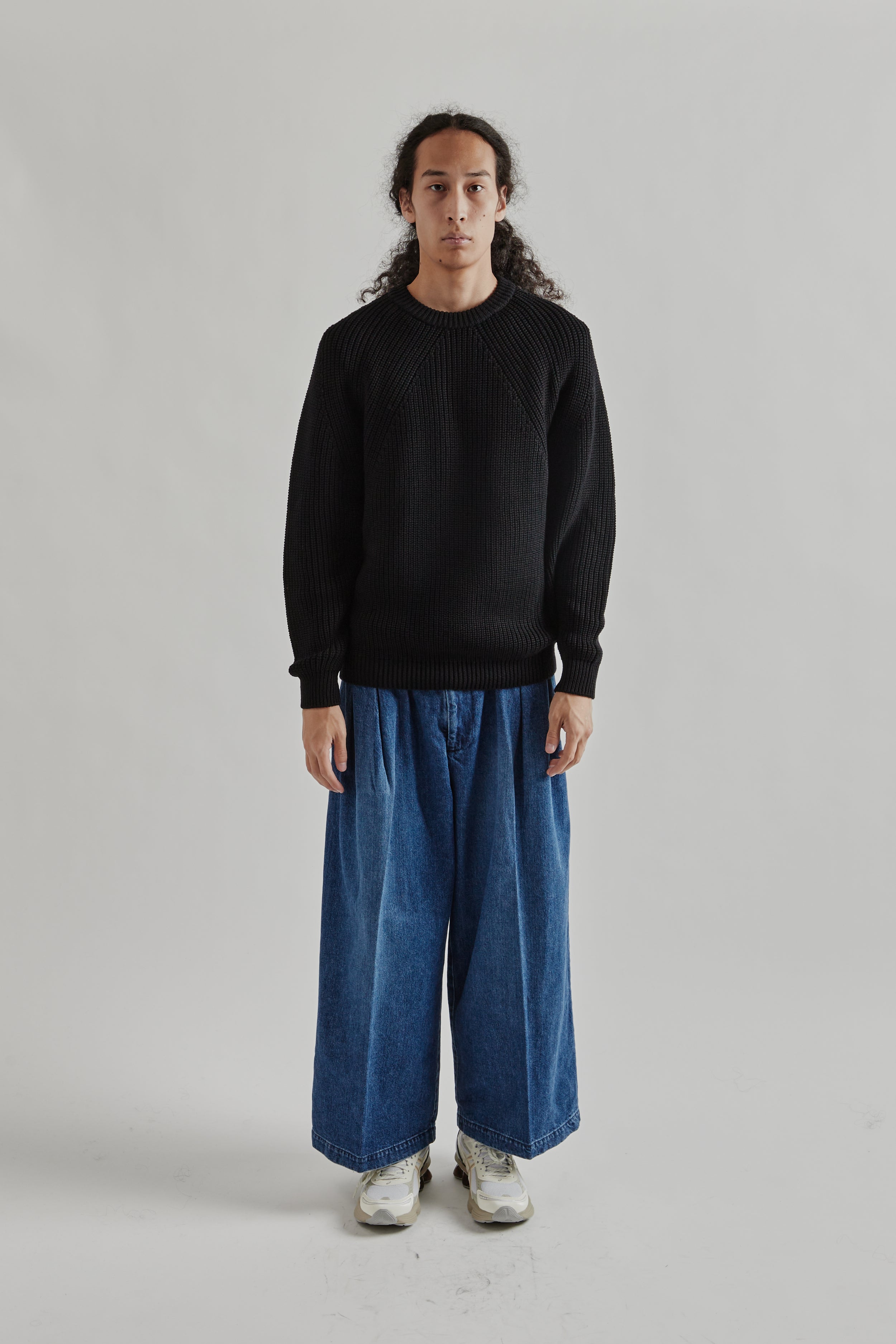 Batoner Signature Crew Neck - Black | Wallace Mercantile Shop