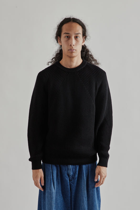 Batoner FW25 Signature Crewneck Black 2