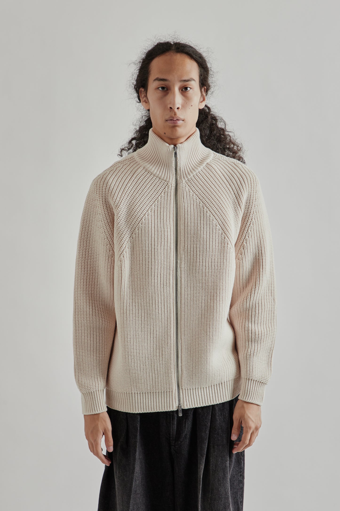 Batoner FW25 Signature Drivers Knit Ivory2