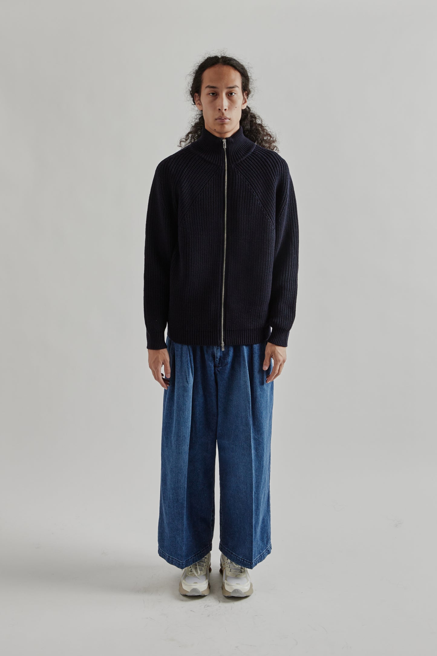 Batoner FW25 Signature Drivers Knit Navy