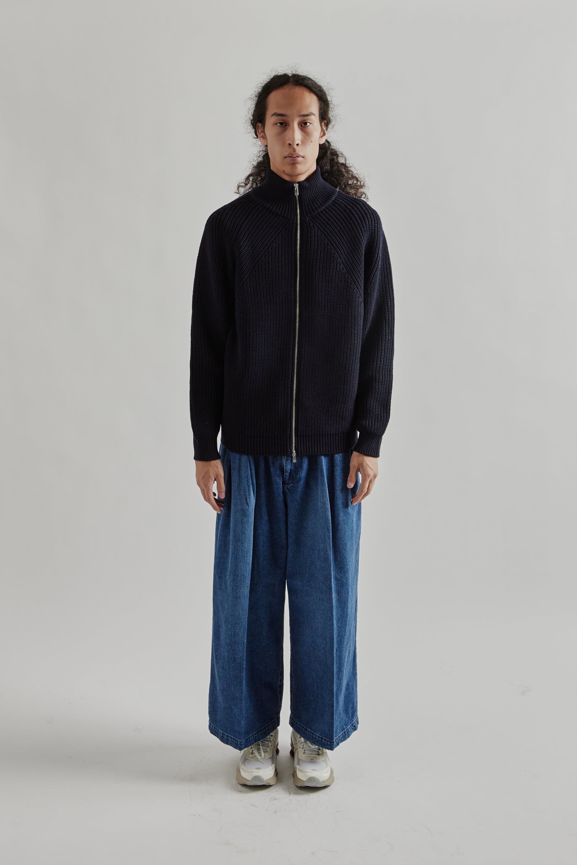 Batoner FW25 Signature Drivers Knit Navy