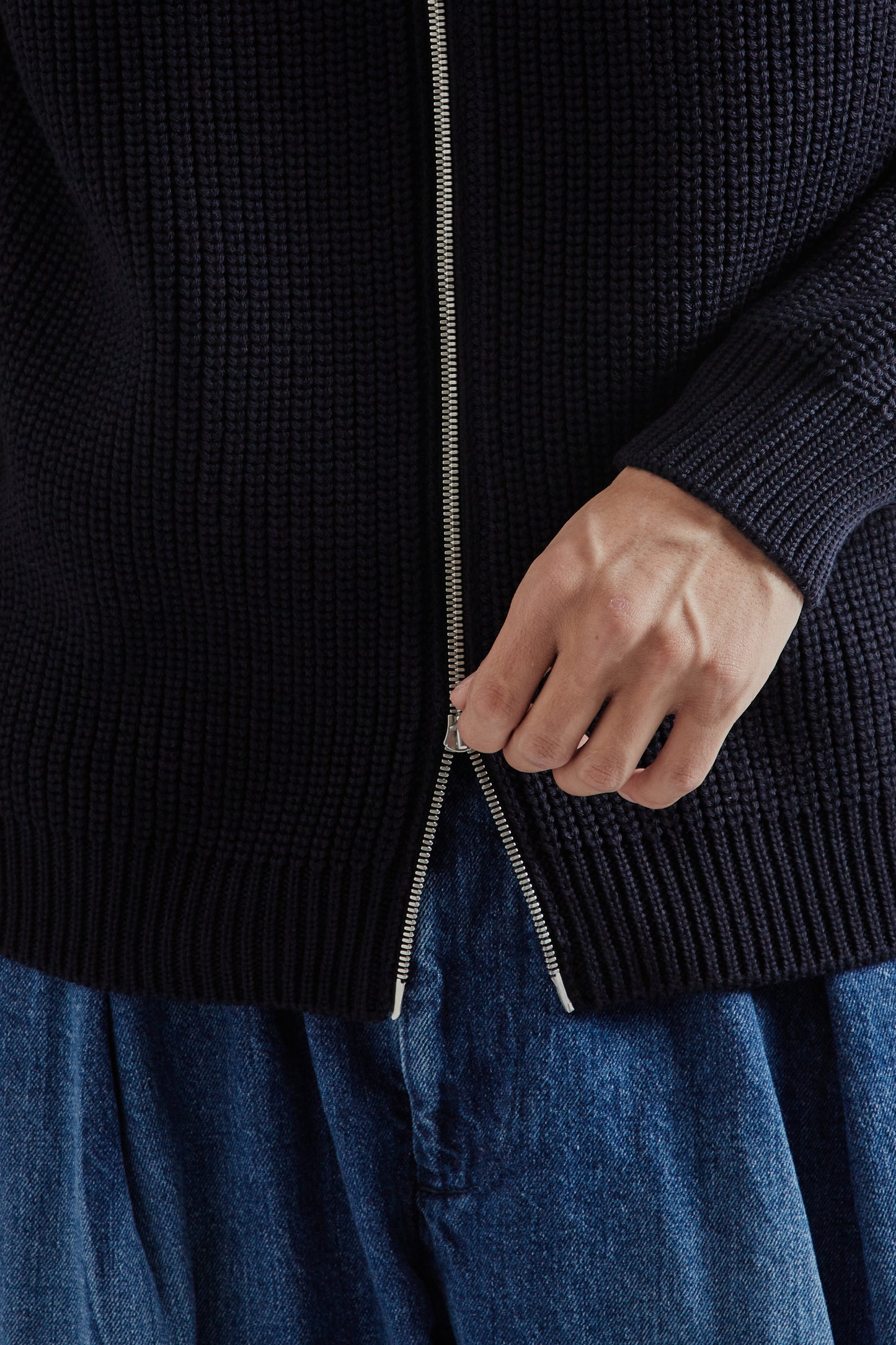 Batoner FW25 Signature Drivers Knit Navy15