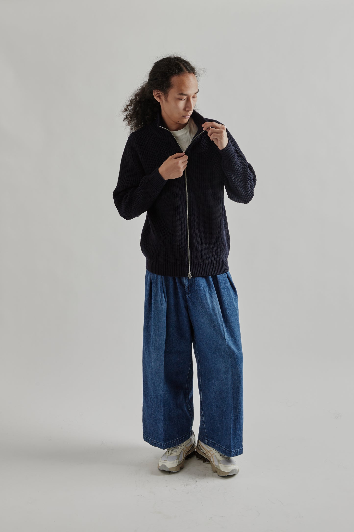 Batoner FW25 Signature Drivers Knit Navy17