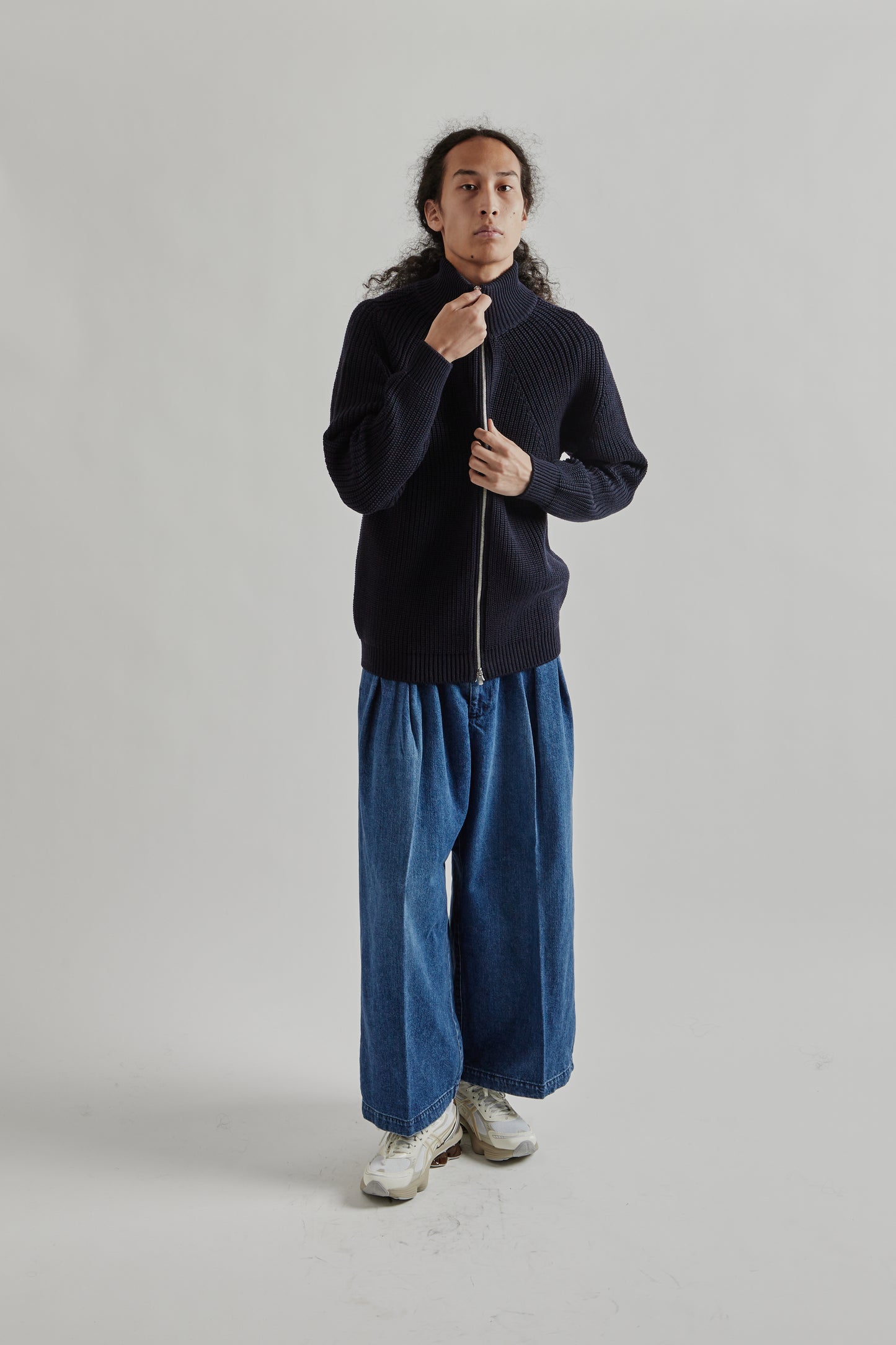 Batoner FW25 Signature Drivers Knit Navy19