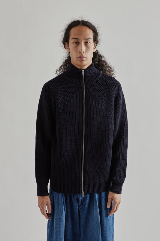 Batoner FW25 Signature Drivers Knit Navy2