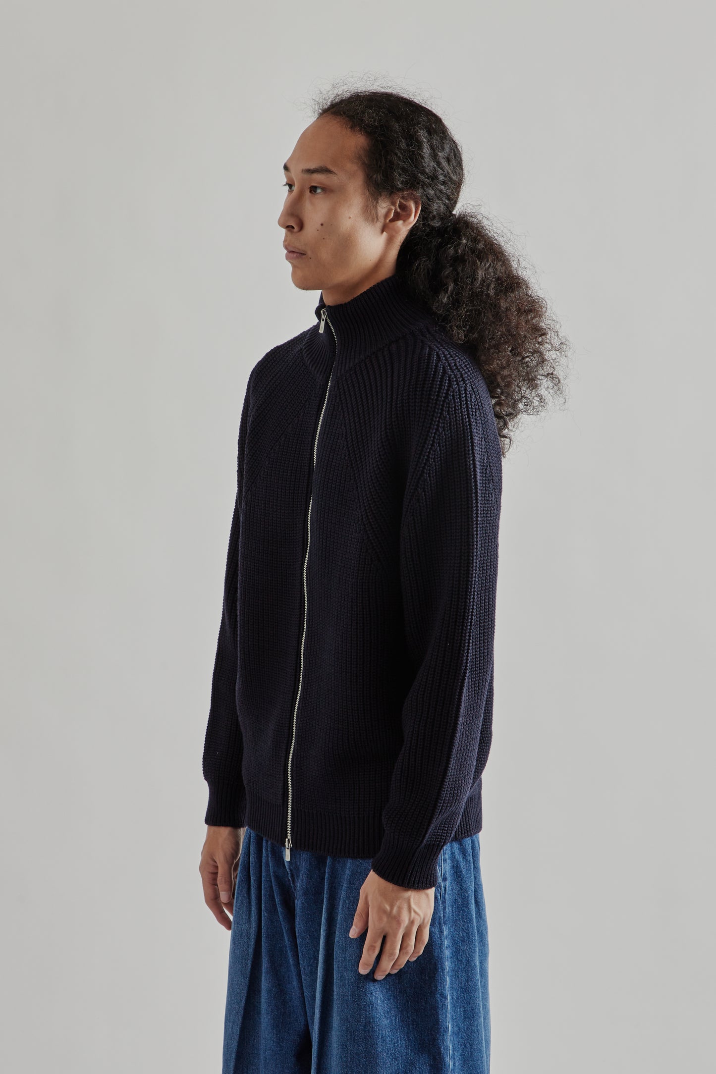 Batoner FW25 Signature Drivers Knit Navy3