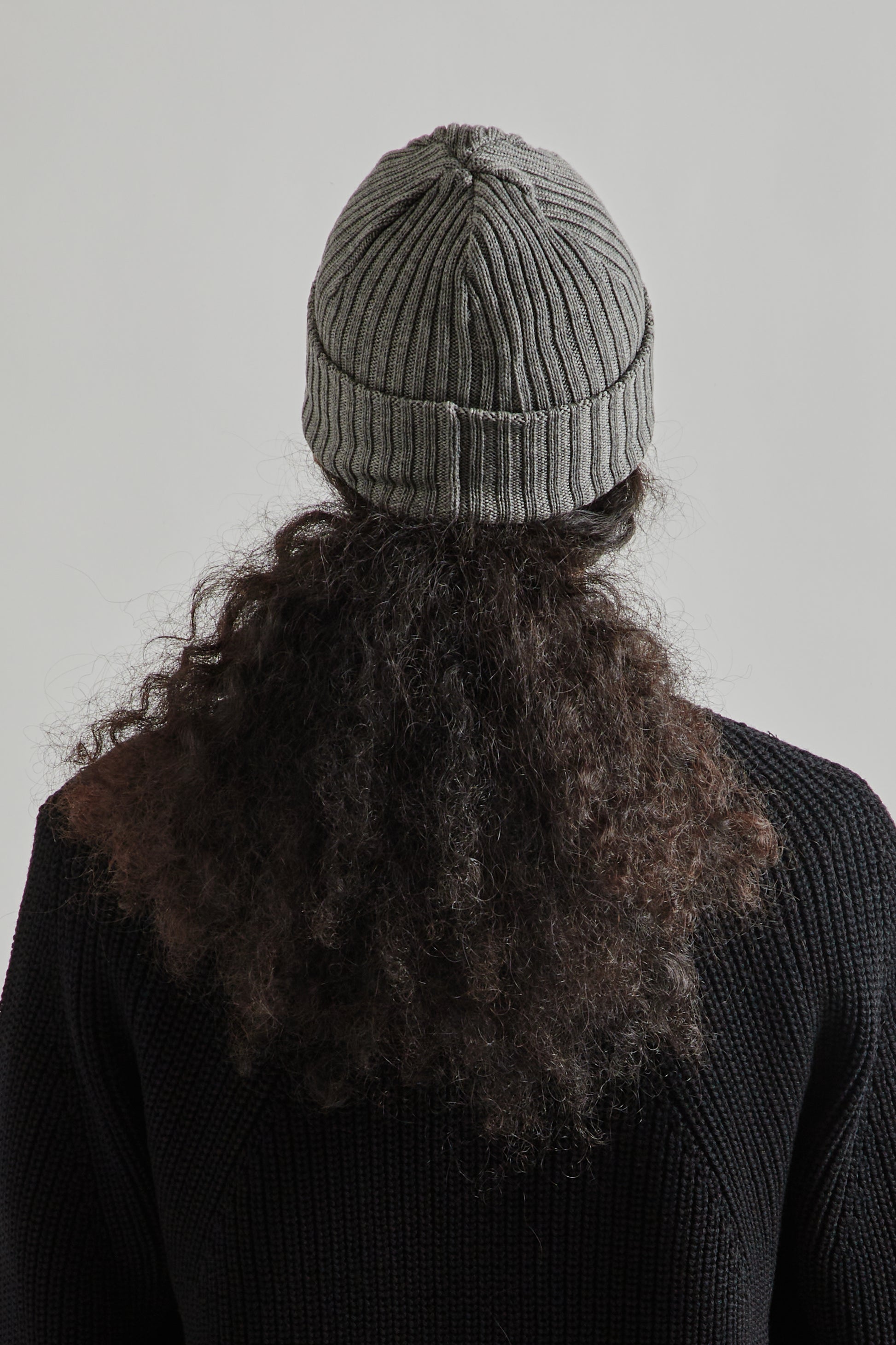 Batoner FW25 Solid Wool Knit Cap Merange Gray9