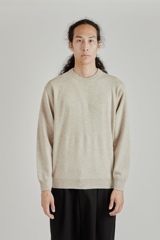 Innocent Cashmere Crewneck - Sand Beige