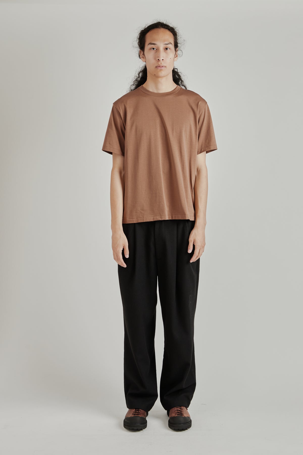 Loopless Tenjiku T-Shirt - Camel