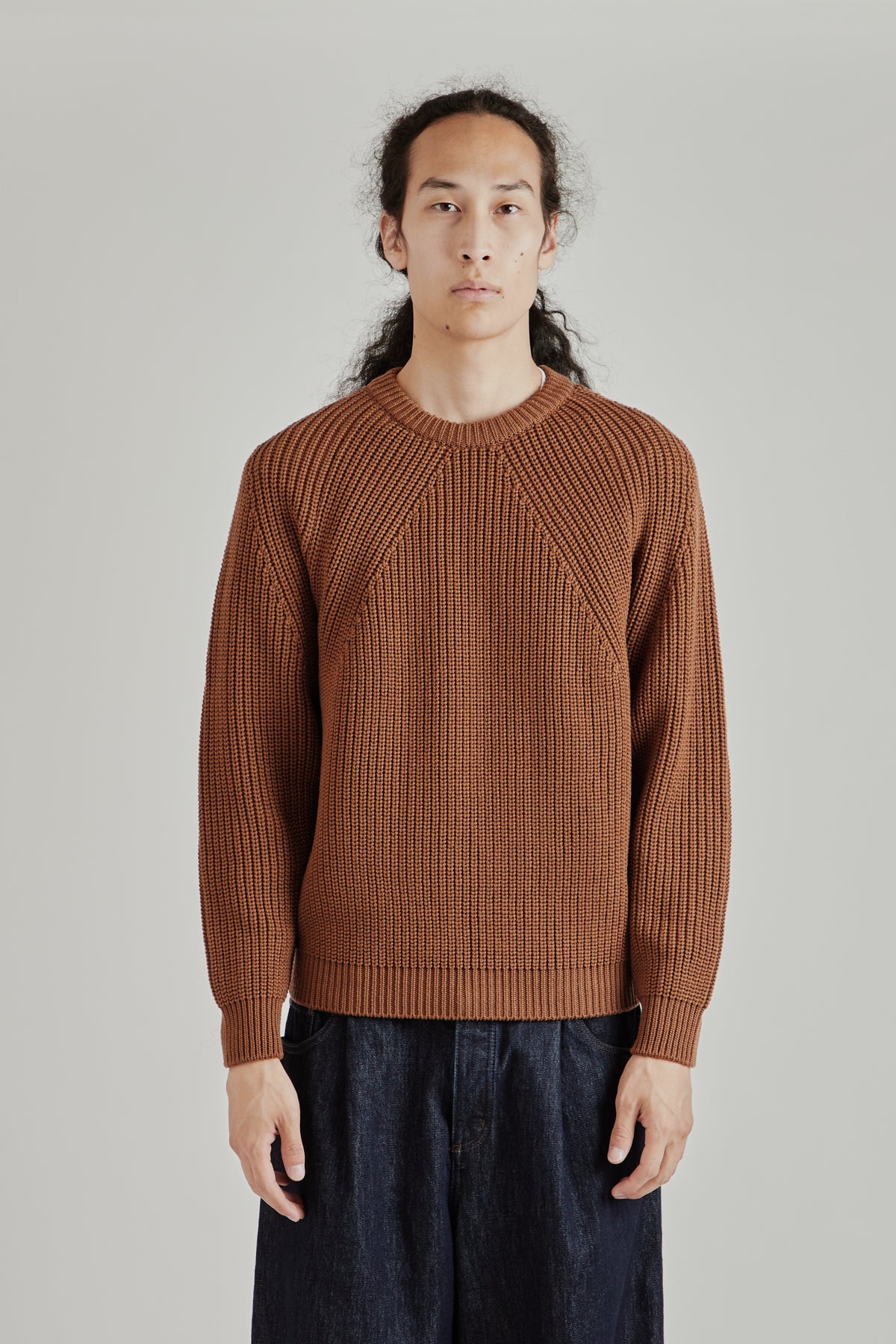 Signature Crew Neck - Camel