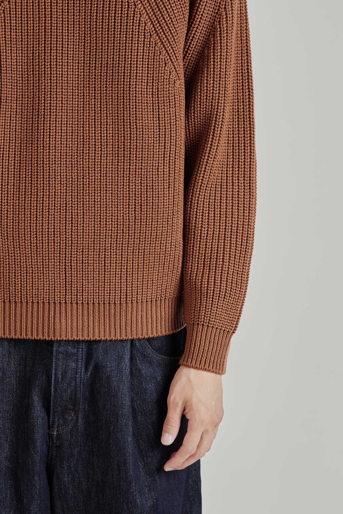 Signature Crew Neck - Camel