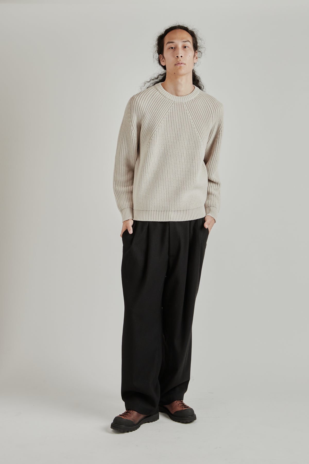 Signature Crew Neck - Oatmeal