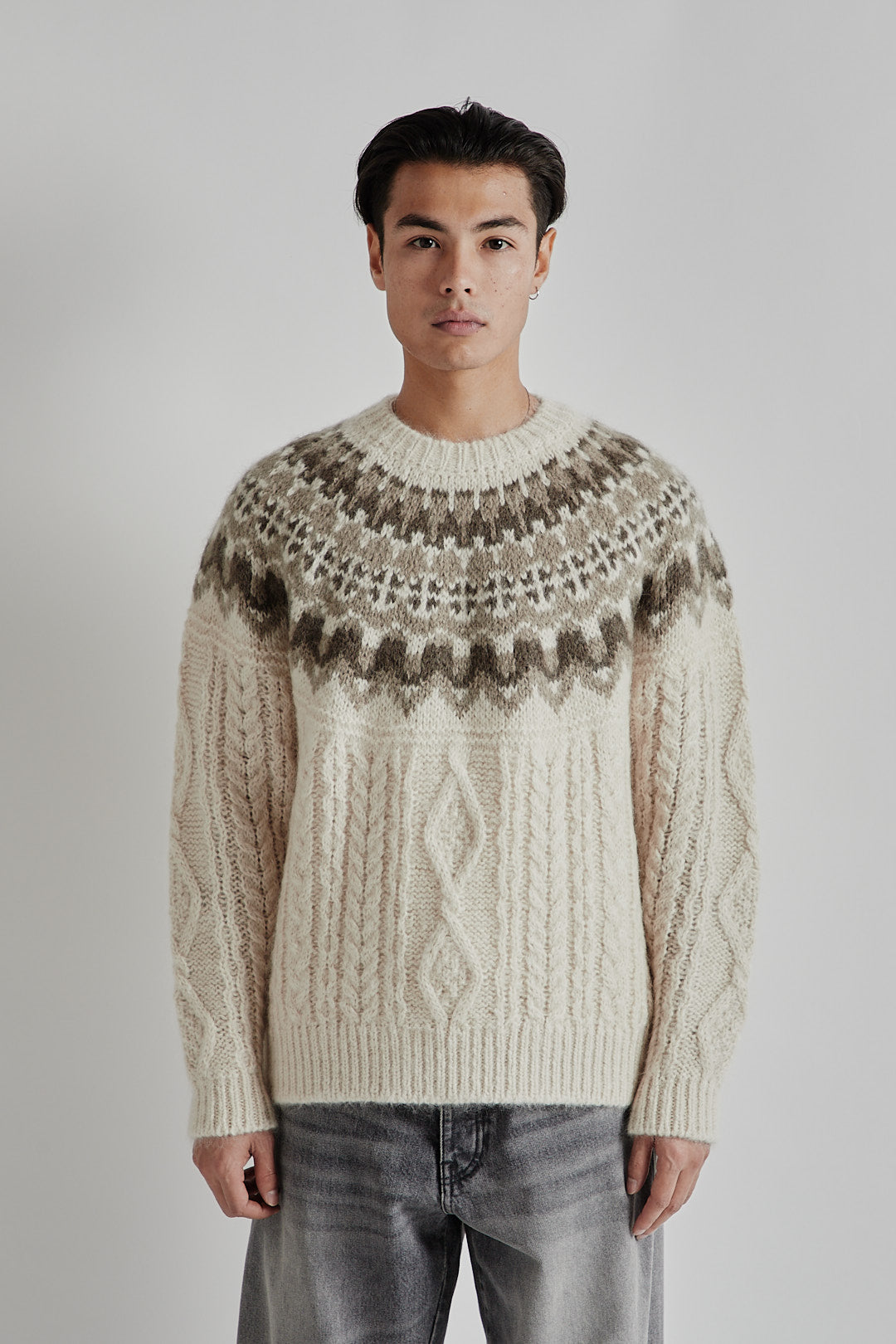 Batoner Nordic Mohair Crew Neck 13