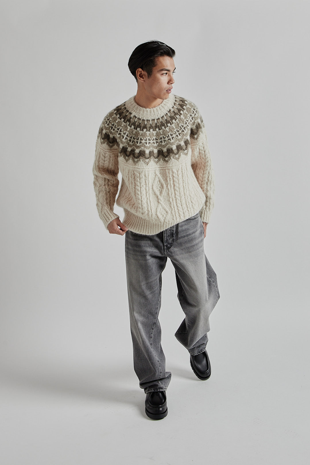 Batoner Nordic Mohair Crew Neck 22