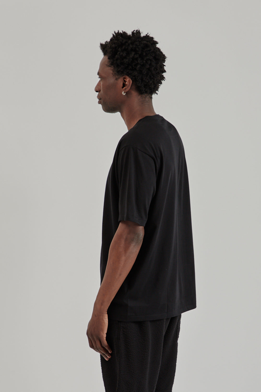 Royal Organic Cotton T-Shirt - Black