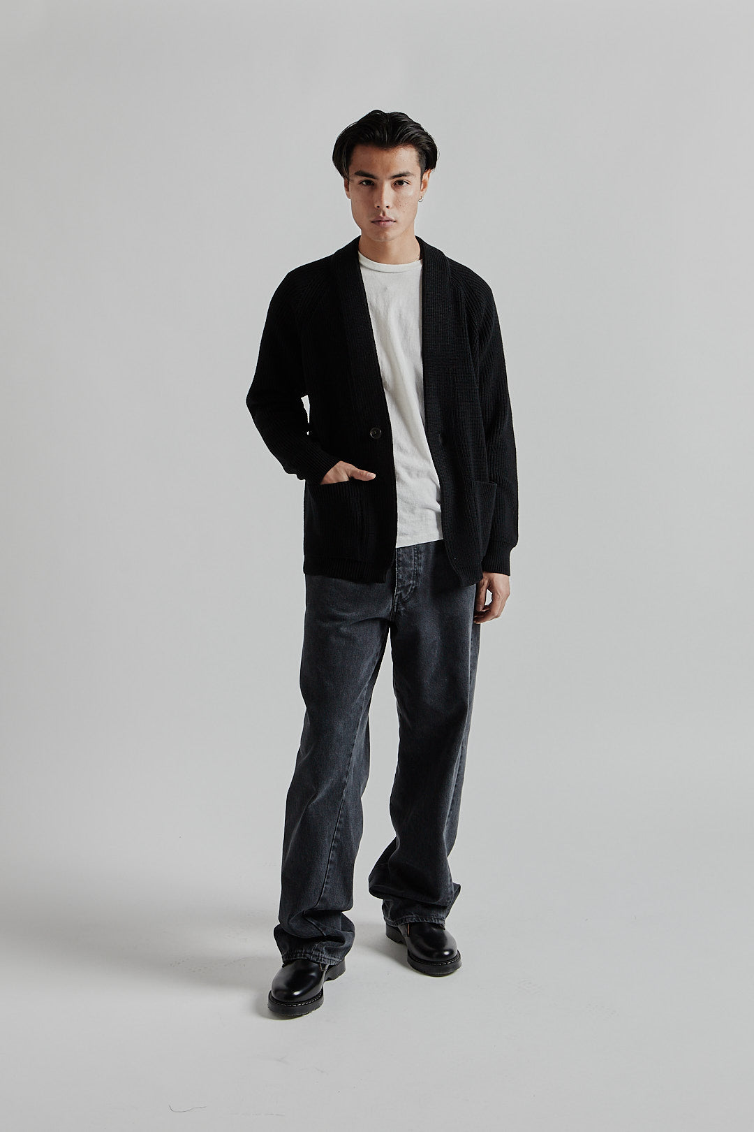BATONER Signature Waso Cardigan - Black | Wallace Mercantile Shop