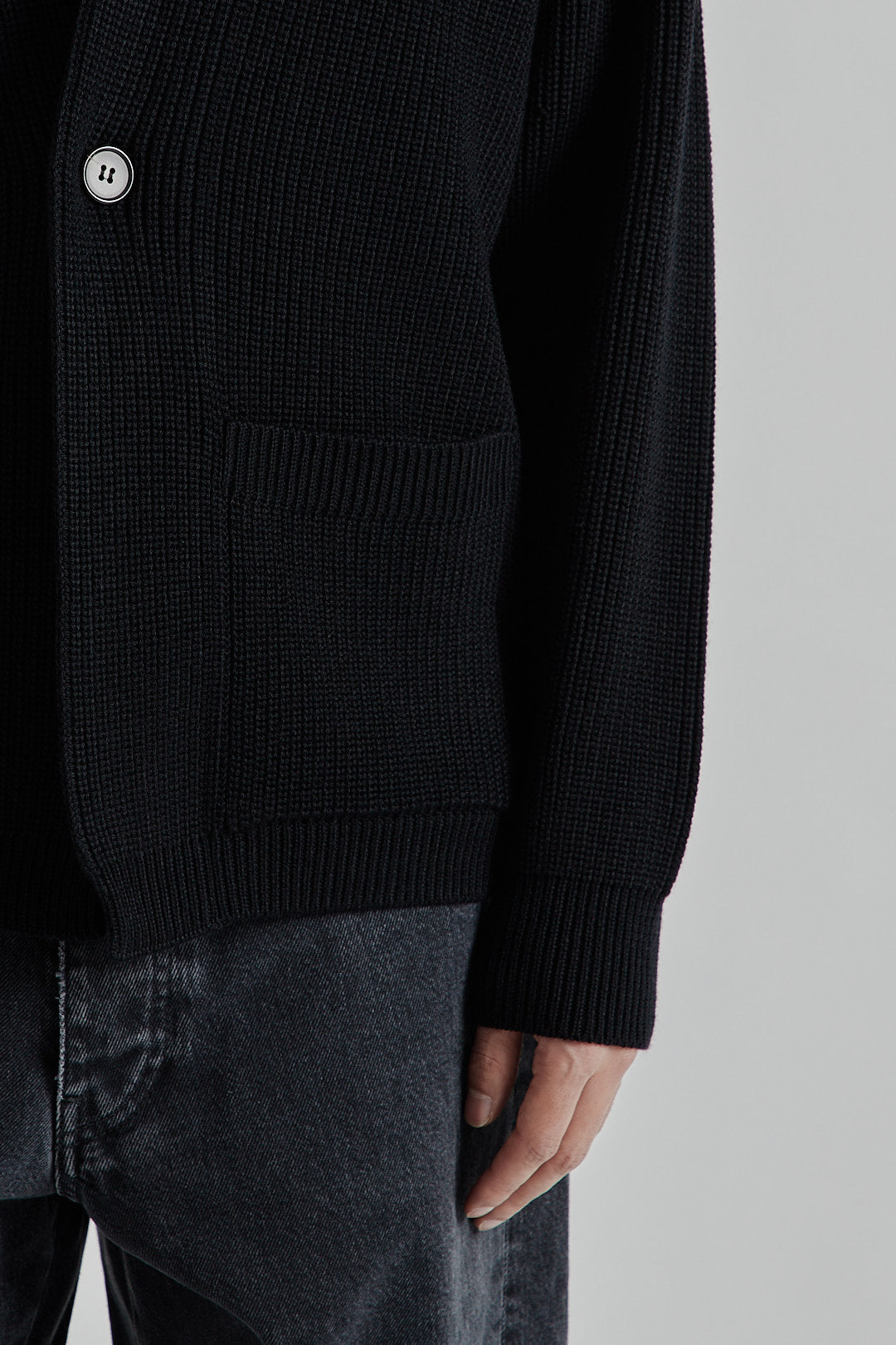 BATONER Signature Waso Cardigan - Black | Wallace Mercantile Shop