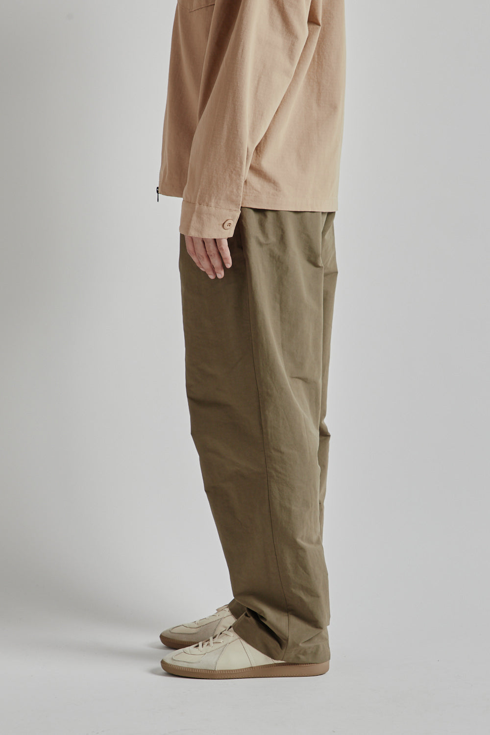 Brother Brother Double Pleated Pants 60 40 Cloth Dusty Khaki 3
