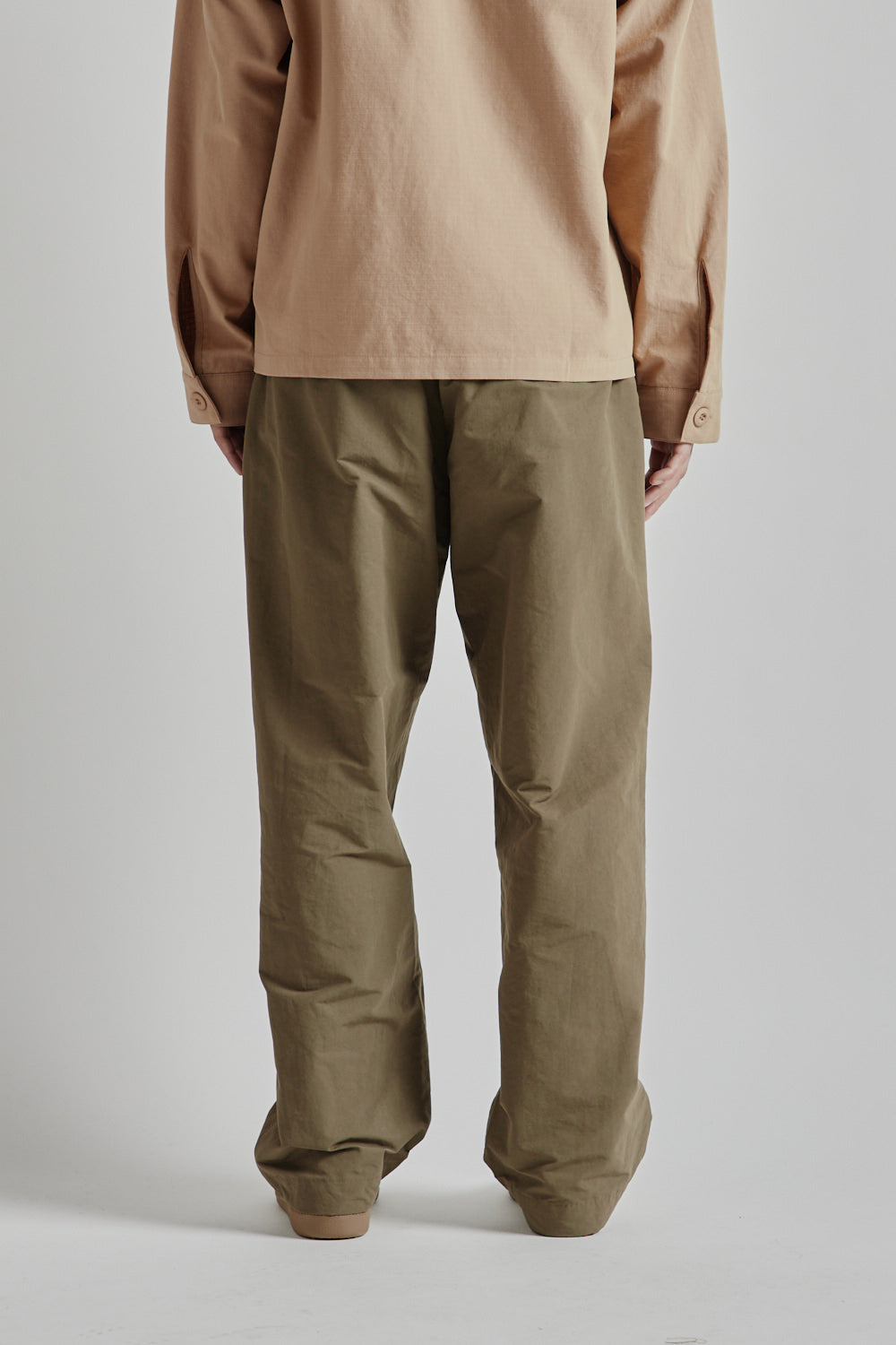 Brother Brother Double Pleated Pants 60 40 Cloth Dusty Khaki 4