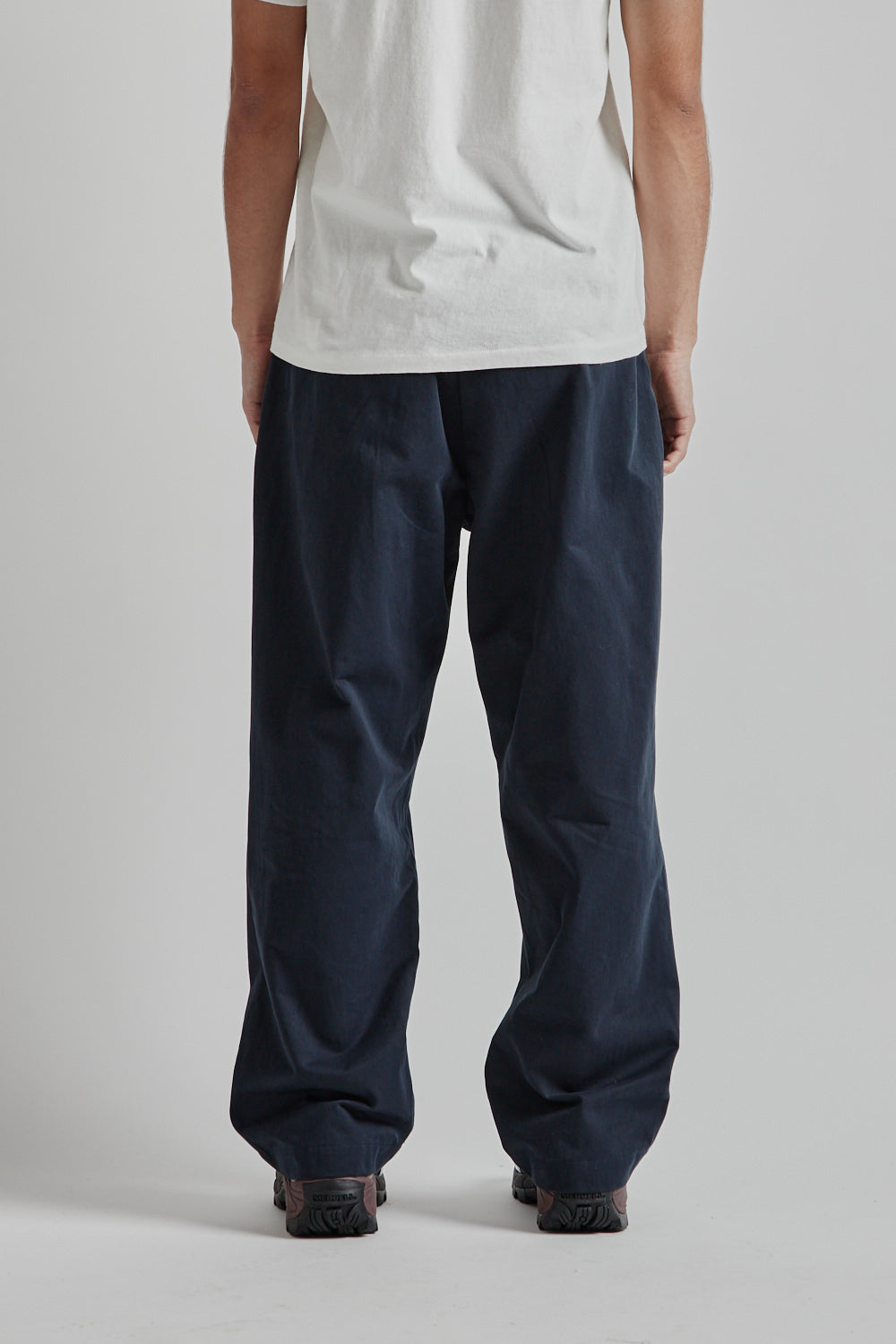 Brother Brother Double Pleated Pants - Navy | Wallace Mercantile
