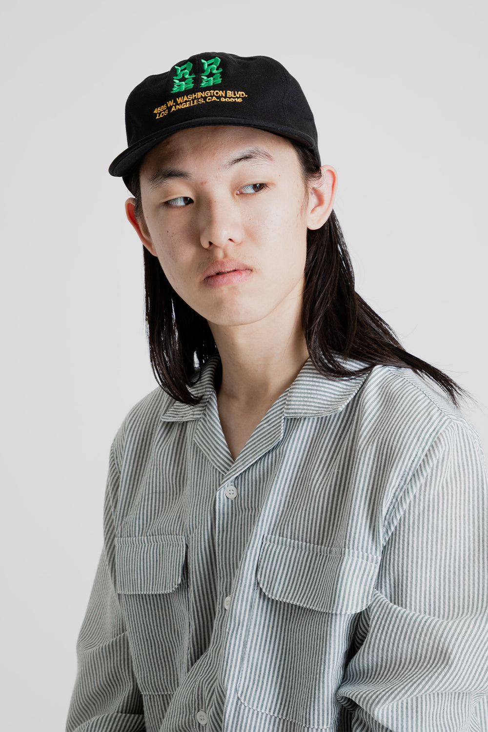 Brother Brother Kanji Hat in BlackBrother Brother Kanji Hat in Black