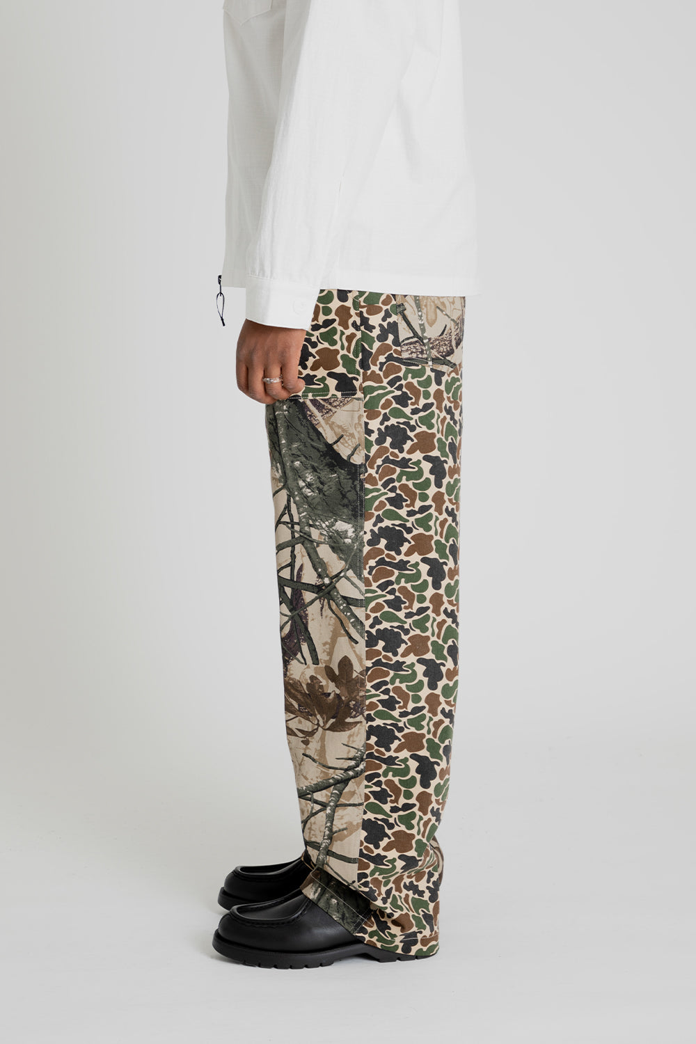 Brother Brother Patchwork Fatigue Pant Combo Camo Detail 01