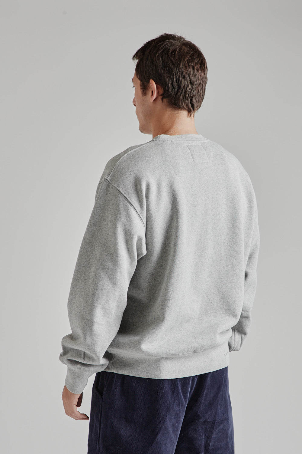 Brother Brother Standard Crew Neck in Heather Gray