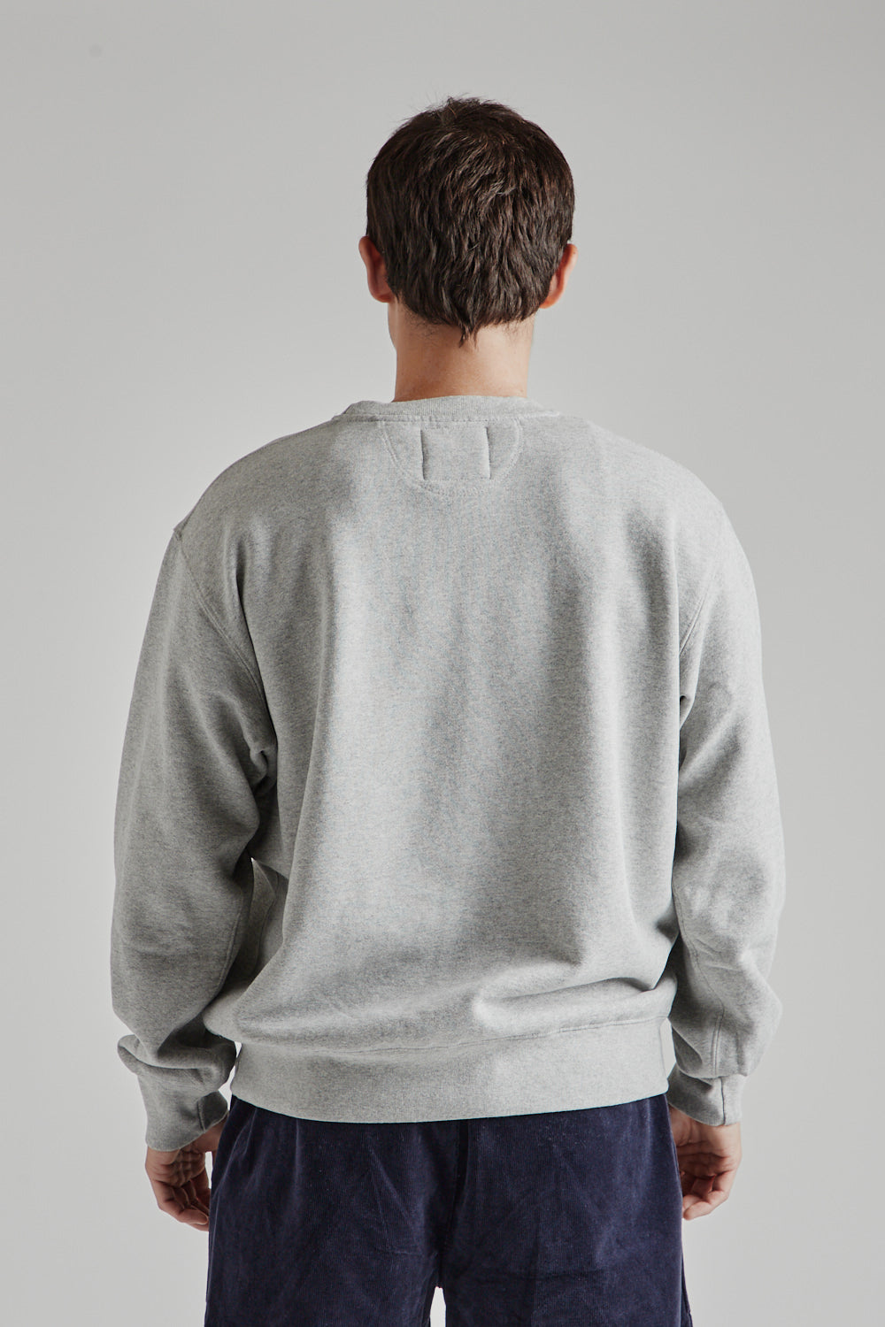 Brother Brother Standard Crew Neck in Heather Gray