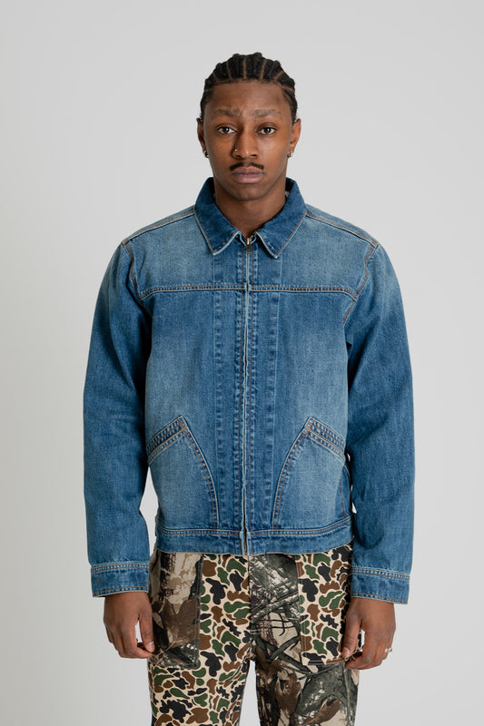 Brother Brother Trucker Jacket One Year Rinse Focus