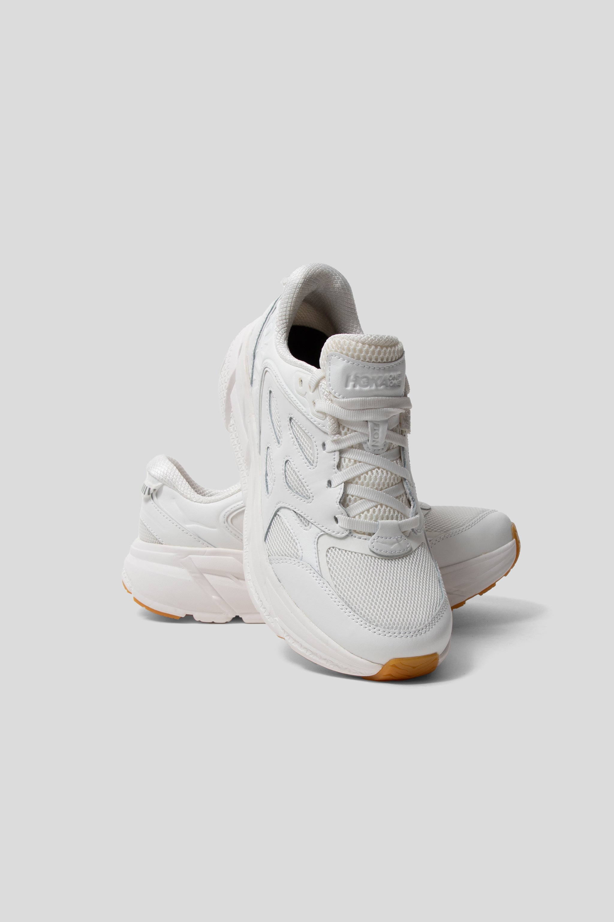 HOKA All Gender Clifton L Athletics White/White Wallace