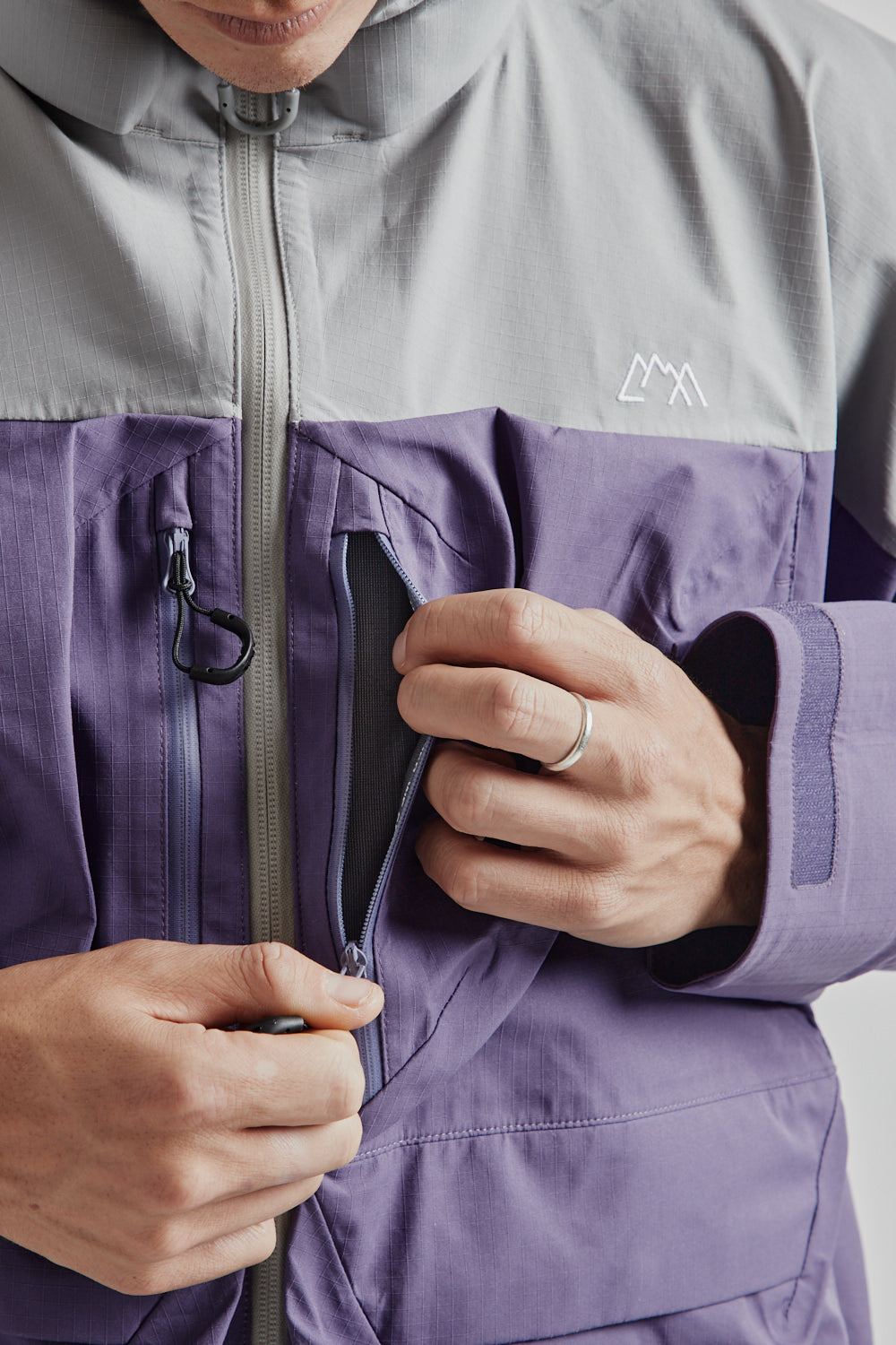 CMF Outdoor Garments Guide Shell Mod COEXIST Gray Purple 013