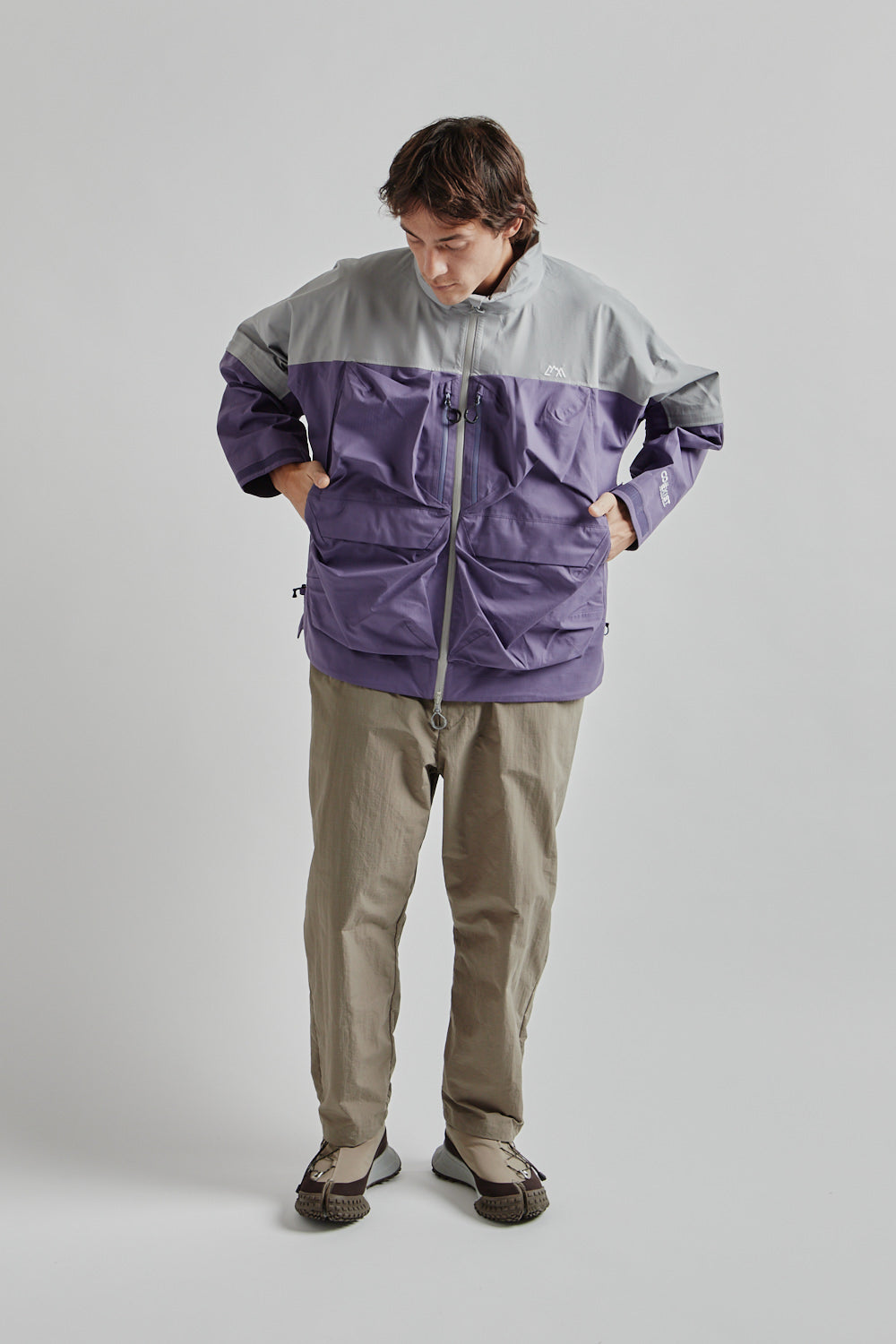 CMF Outdoor Garments Guide Shell Mod COEXIST Gray Purple 018