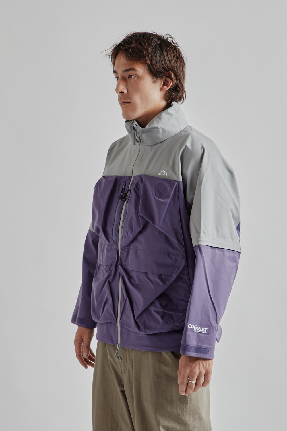 CMF Outdoor Garments Guide Shell Mod COEXIST Gray Purple 05