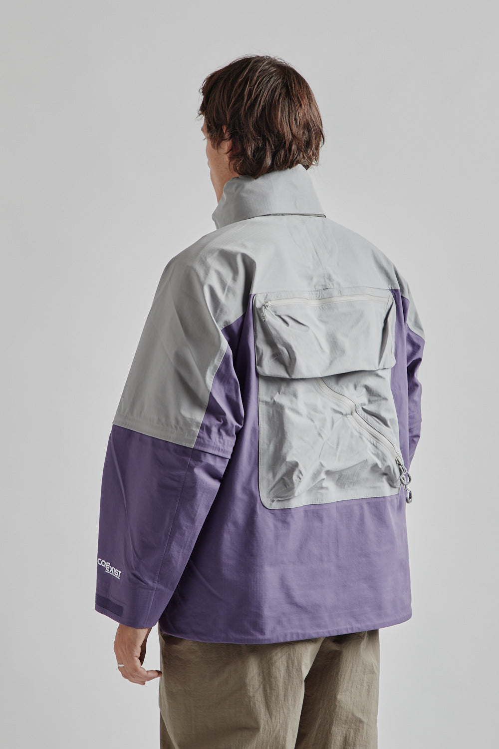 CMF Outdoor Garments Guide Shell Mod COEXIST Gray Purple 06