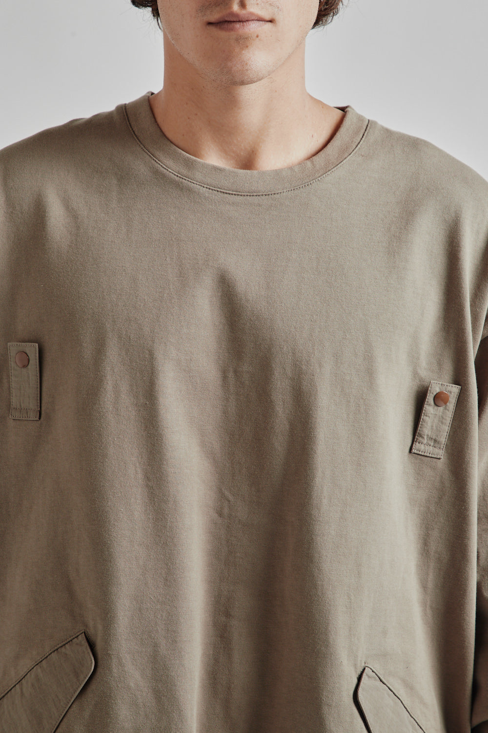 送料無料 店舗 Tee Mods Garment Outdoor CMF - Mercantile Wallace | D.Greige トップス