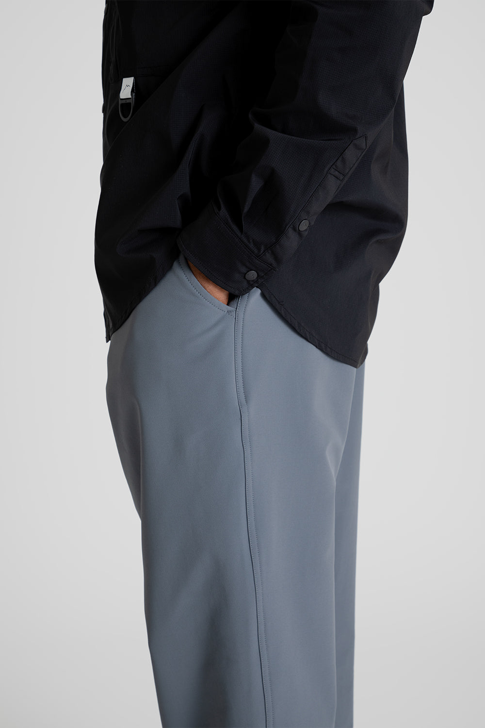 Cayl Soft Shell Simple Pants in Grey
