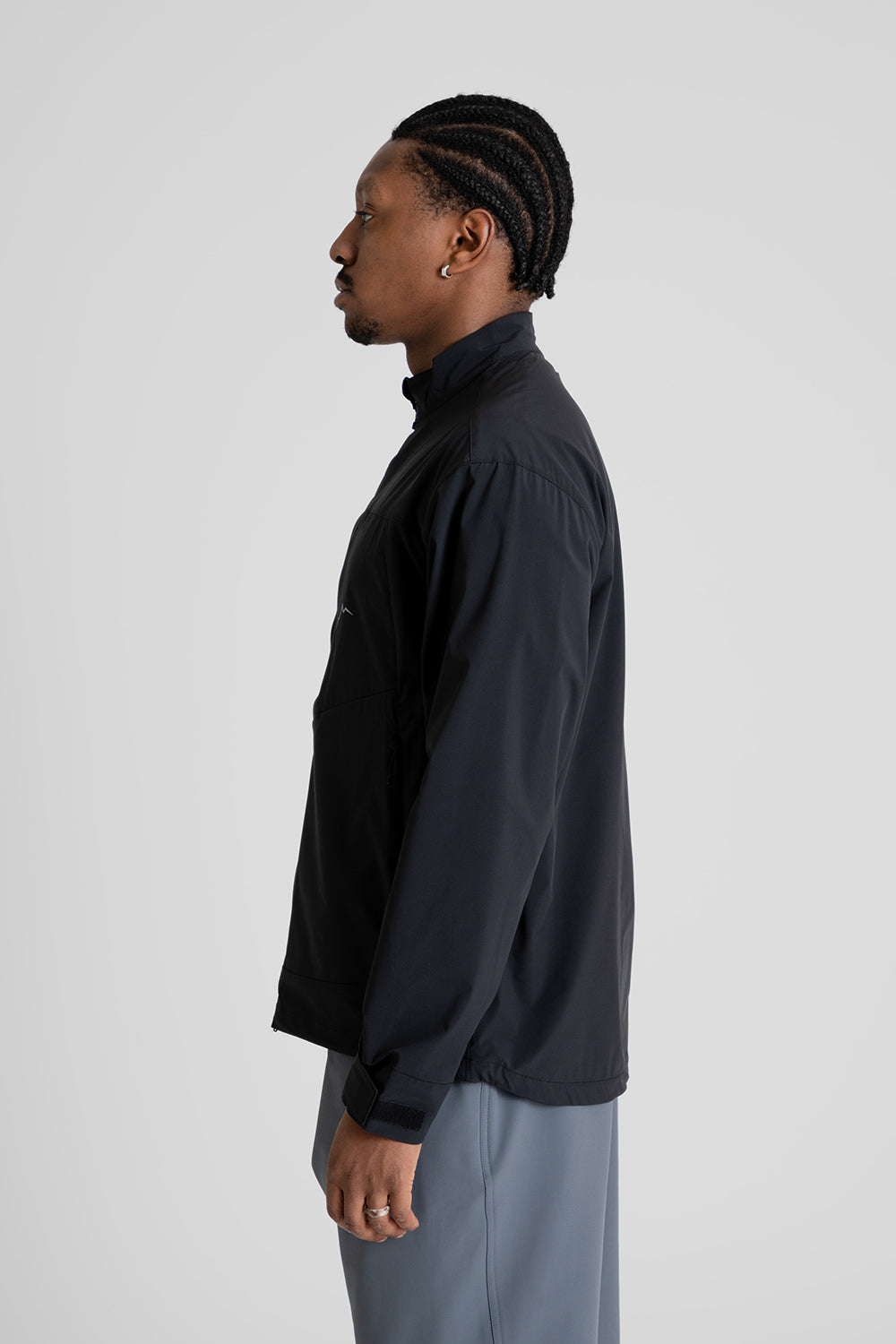Cayl Stretch Shell Jacket in Black
