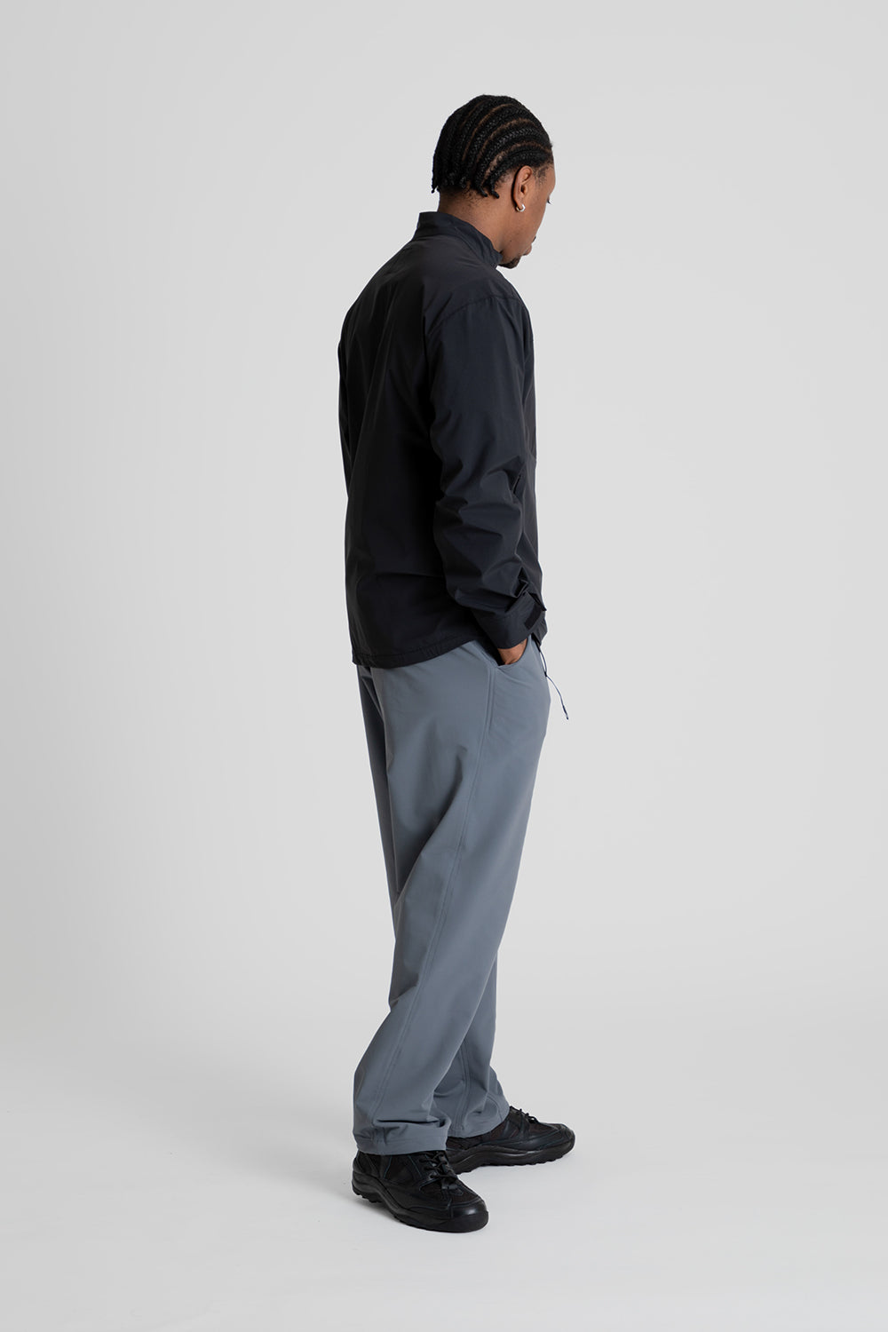 Cayl Stretch Shell Jacket in Black