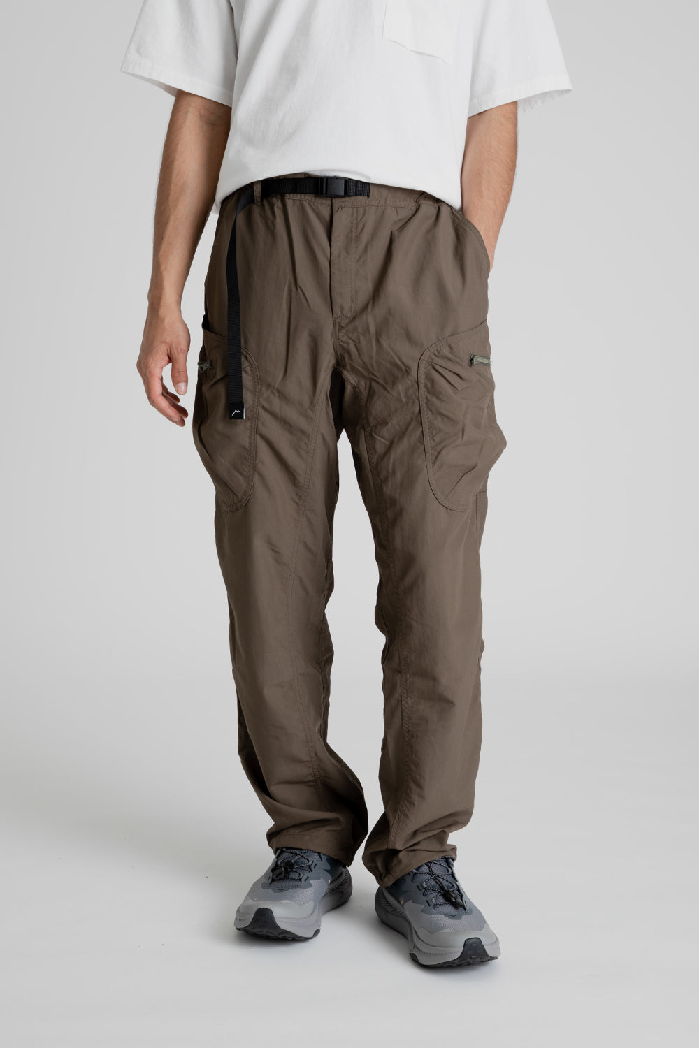 Cayl Supplex Cargo Wide Pant in Khaki