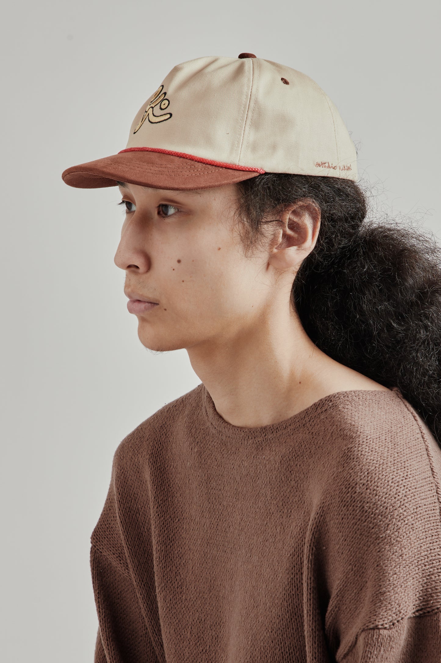 E. N. Signature Cap - Ivory