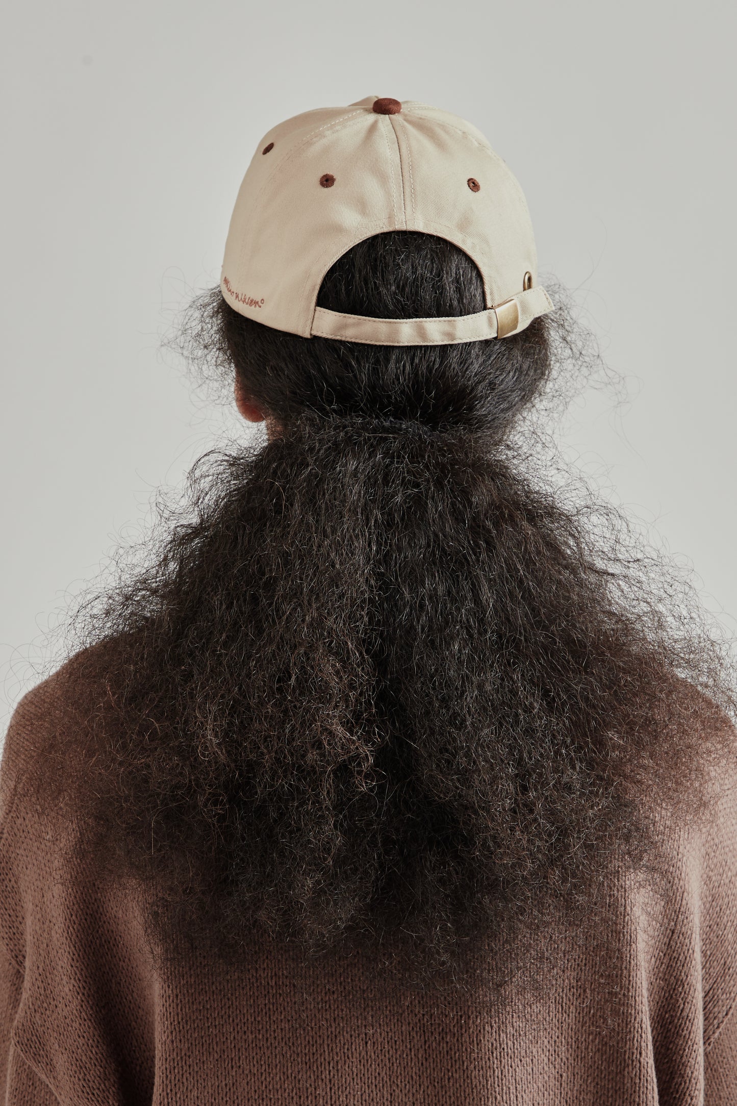 E. N. Signature Cap - Ivory