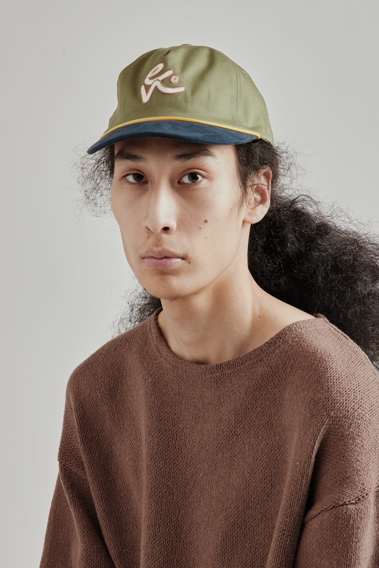 E. N. Signature Cap - Khaki